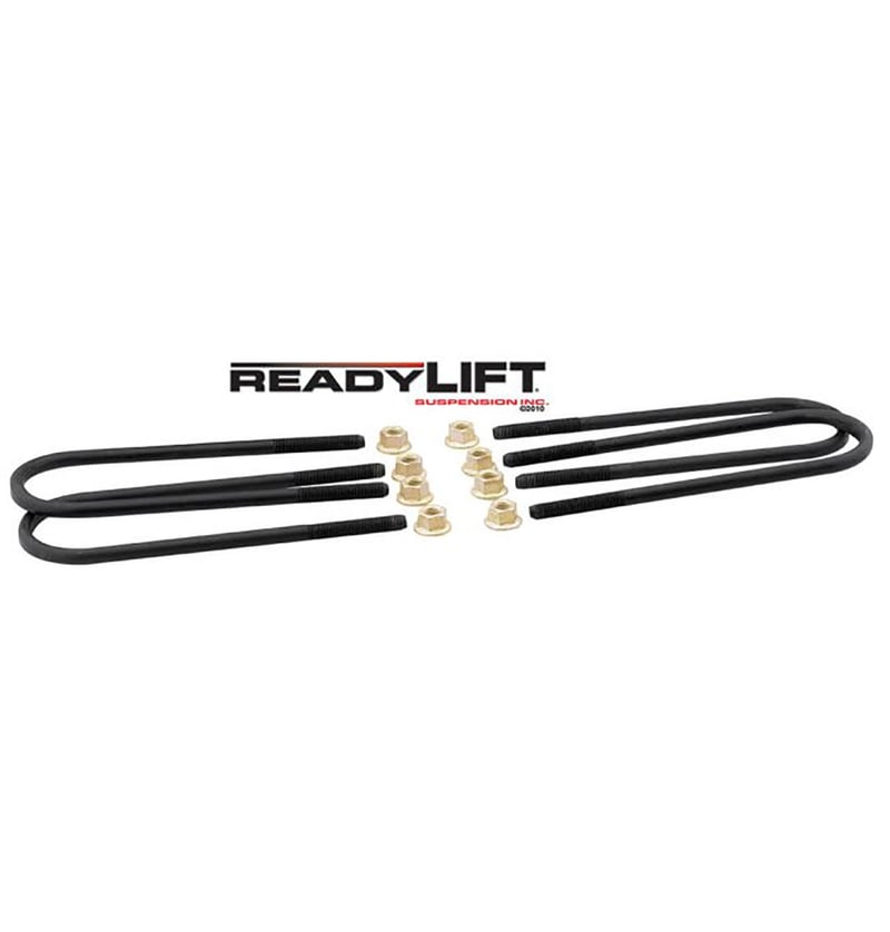 readylift u-bolt kit (390mm) 1999-2010 ford f-250/f-350 super duty 4wd 67-2195ub