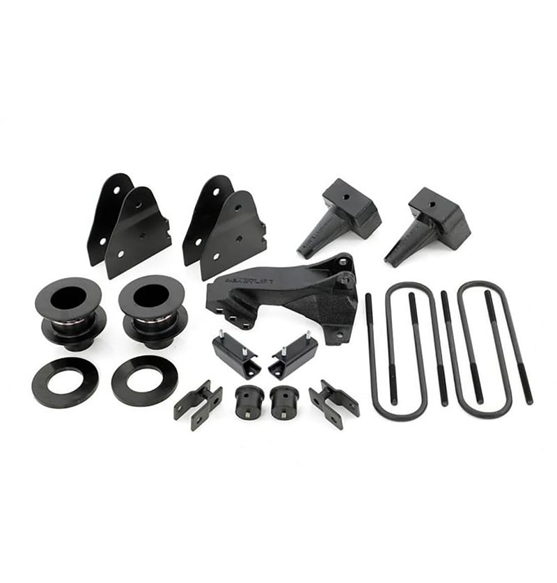 readylift 3.5" sst lift kit w/ 4" tapered rear blocks 2017-2021 ford f-250/f-350 super duty 4wd (1 piece drive shaft) 69-2735
