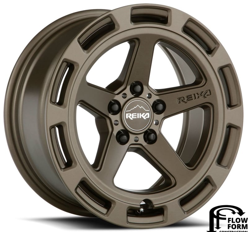 (clearance - no returns) 15x7 reika r20 teton bronze 5x100 15mm