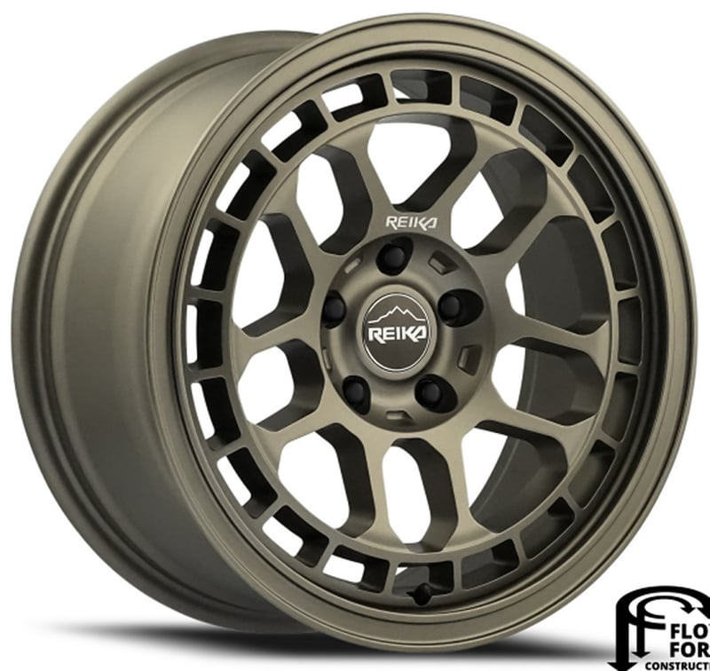 17x8 reika r30 drifter bronze (flow formed) 5x4.25/108 20mm