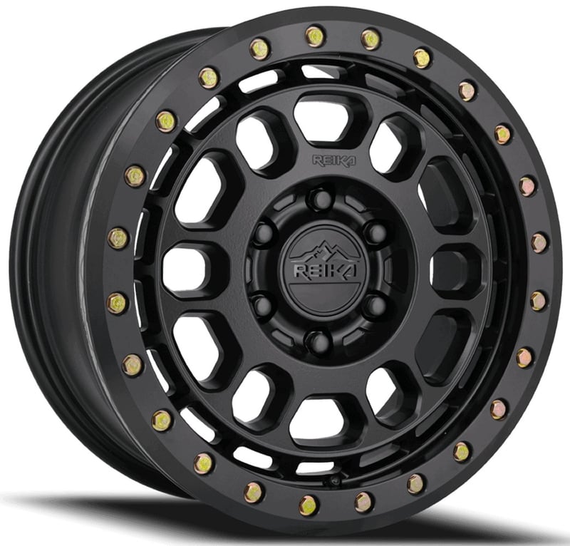 Reika R35B Rambler Beadlock Satin Black w/ Black E Coated Ring
