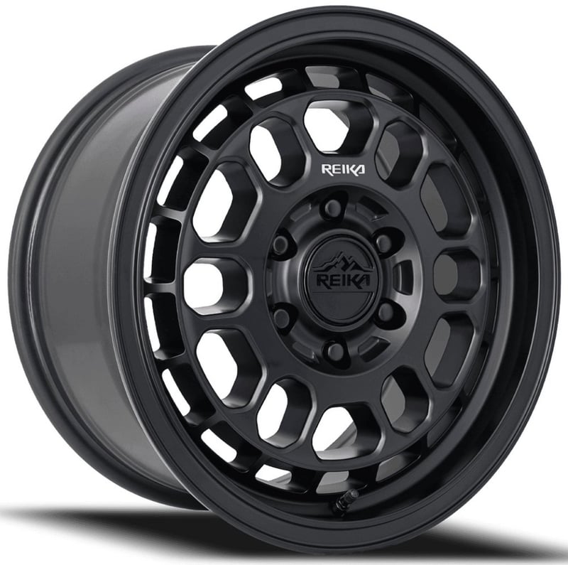 17x8 reika r35v rambler satin black (flow formed) 6x130 35mm