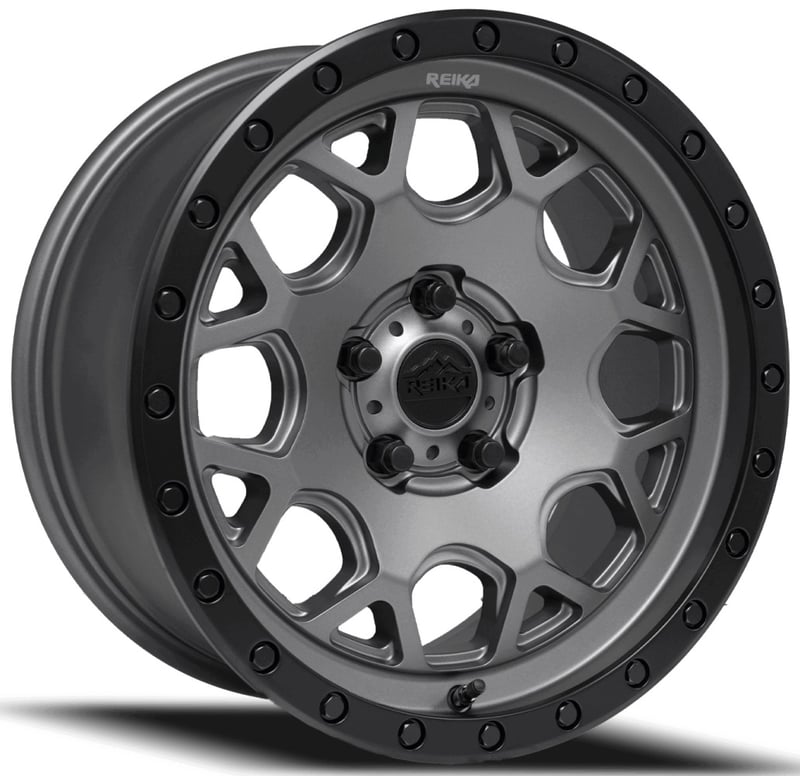 Reika R45 Marauder  Satin Gunmetalw/ Satin Black Ring