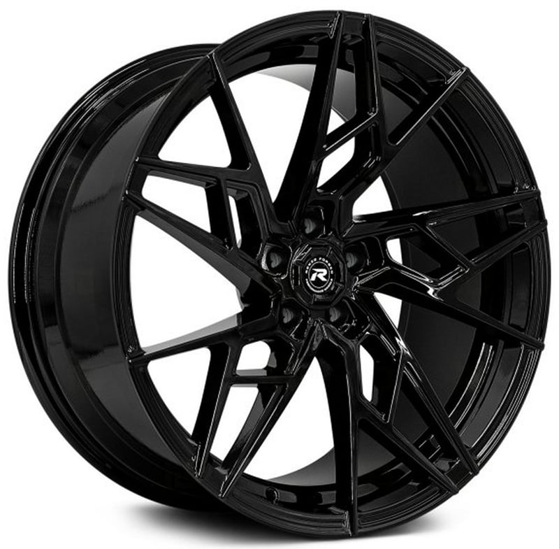 20x9 renzo ascari gloss black 5x4.5/114.3 35mm