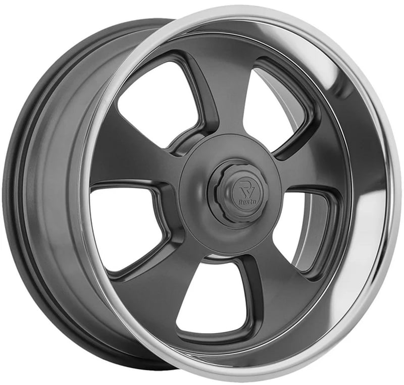 Resto R107 Malibu Gunmetal w/ Diamond Cut Lip