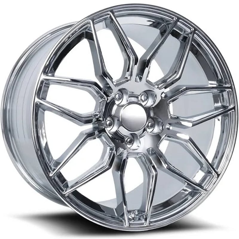 Factory Reproductions Replica Corvette C8 ZO6 FR401F Replica Wheels Chrome FR401F