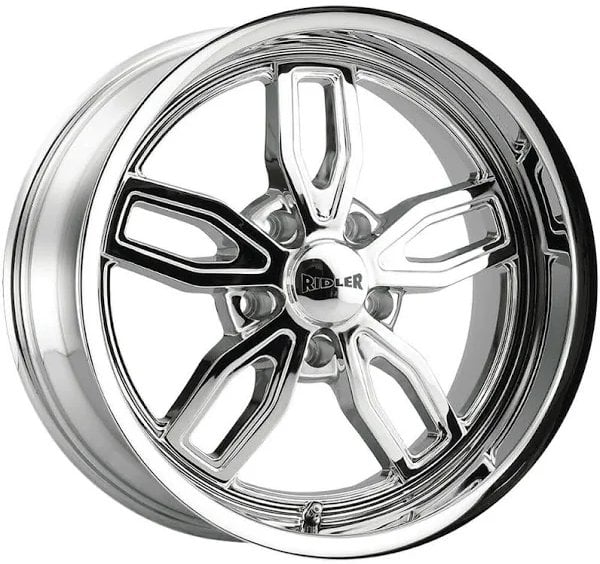 20x8.5 ridler 608 chrome 5x5/127 0mm