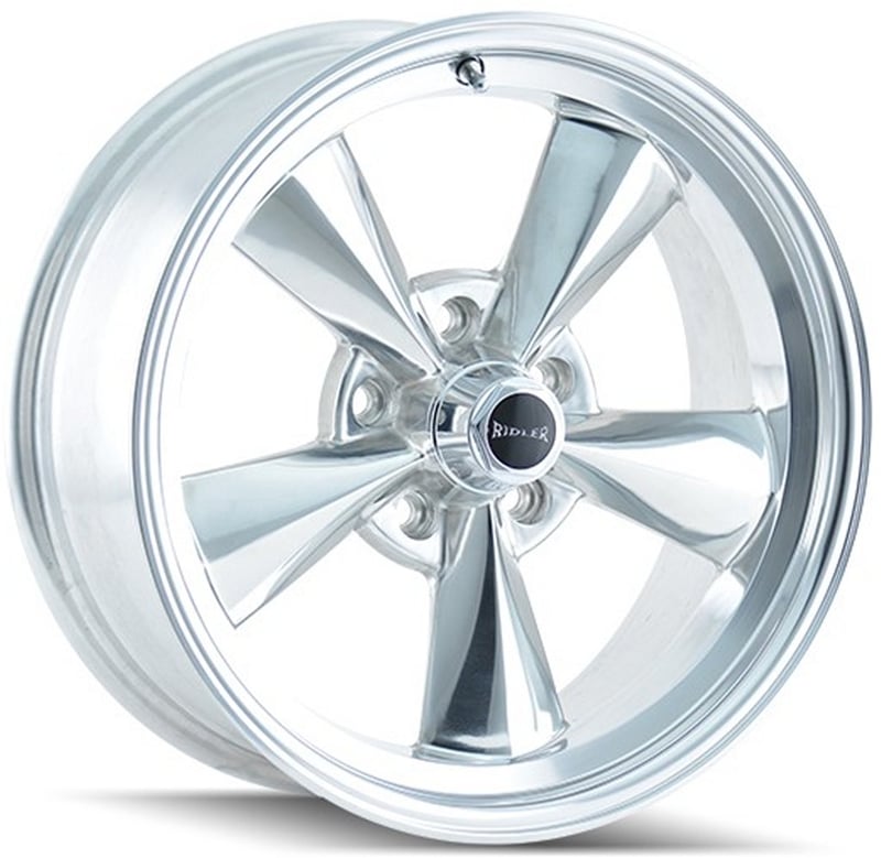 17x7 ridler 675 polished 5x120.7/4.75 0mm