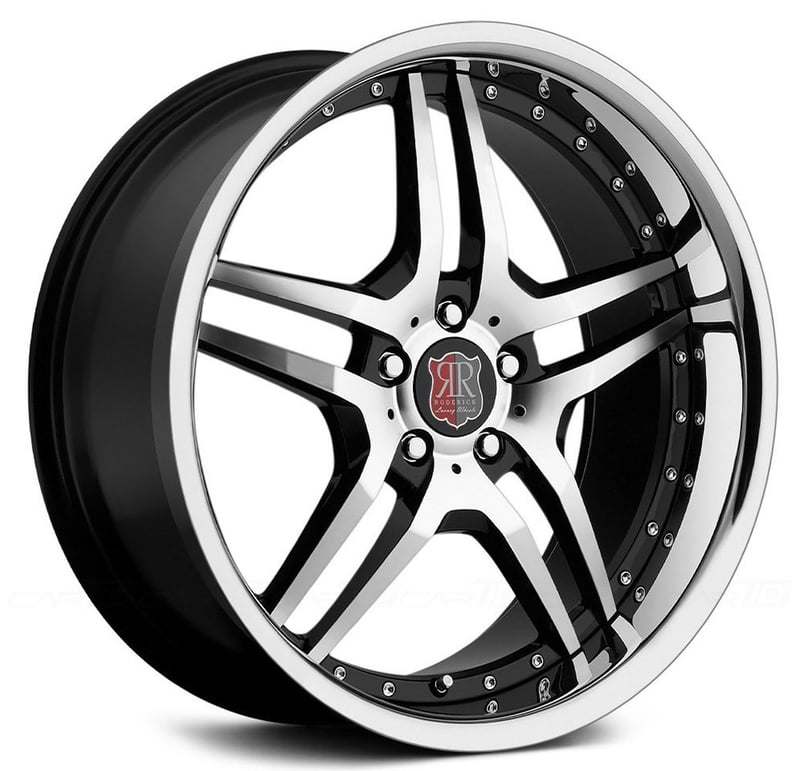 MRR RW2 Cinque Black/Machined (Chrome Stainless Steel Lip)