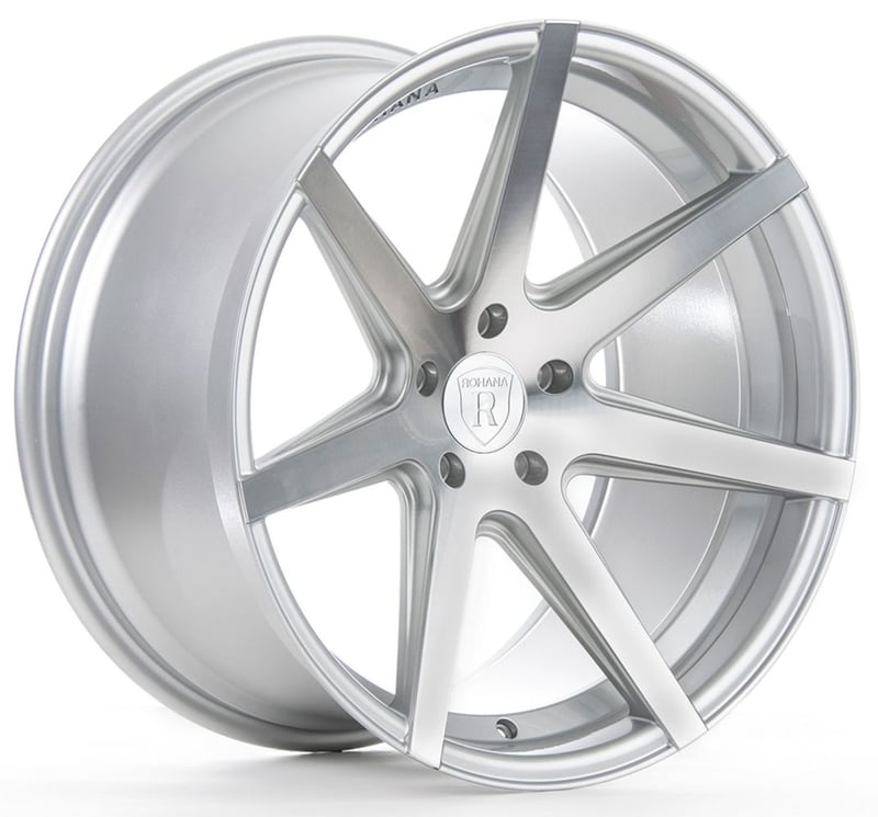 20x11 rohana rc7 machined silver 5x120 28mm