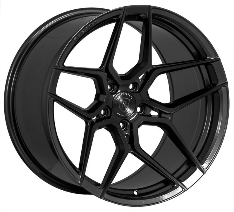 20x10 rohana rfx11 gloss black (cross forged) (mid concave) 5x112 45mm