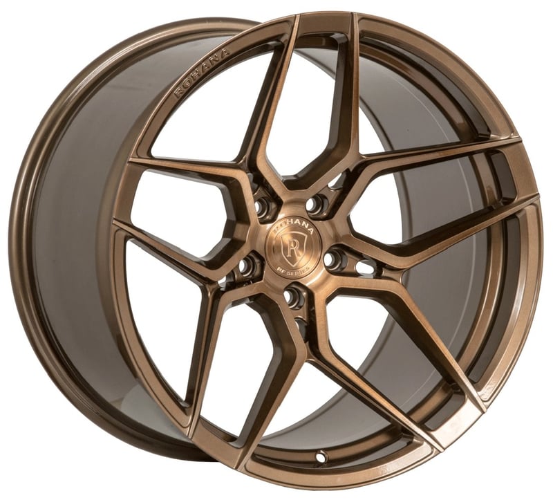 20x9 rohana rfx11 brushed bronze (cross forged) 5x112 25mm