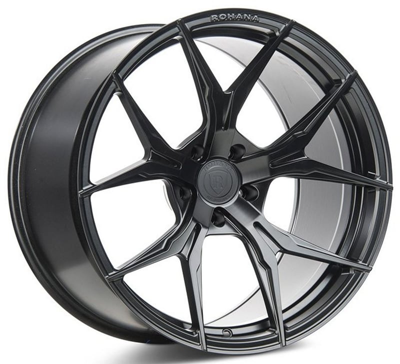 20x9 rohana rfx5 matte black (cross forged) 5x120 35mm
