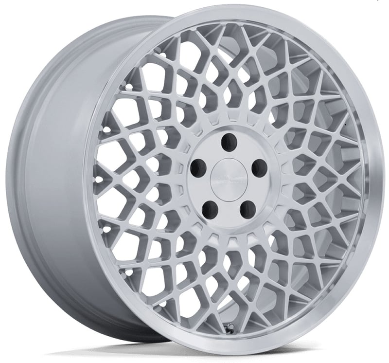 Rotiform CJJ Gloss Silver Machined Lip