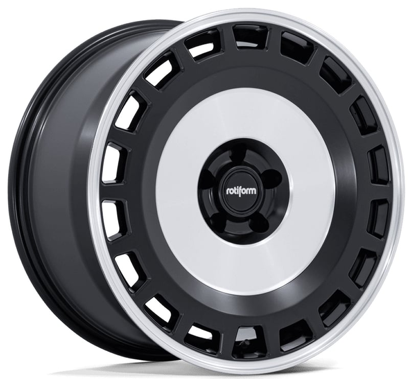 Rotiform ZBF Matte Black Machined
