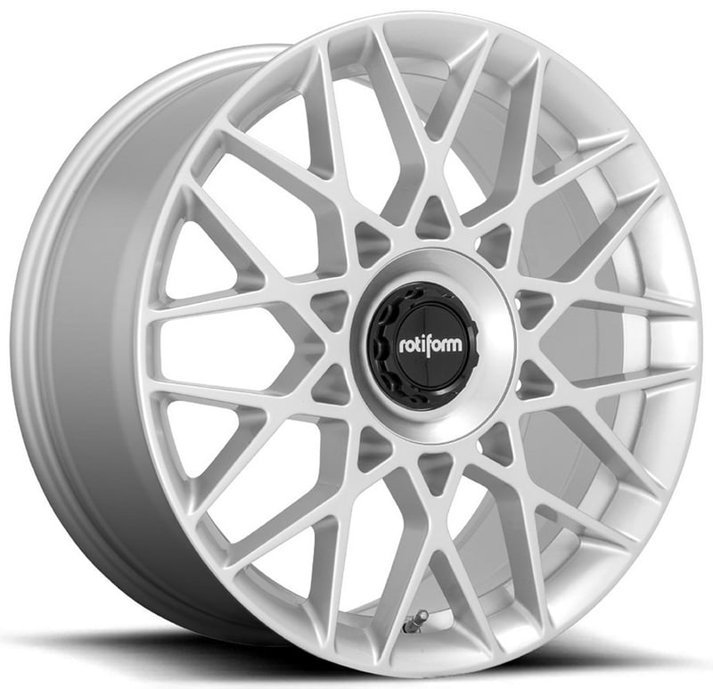 19x8.5 rotiform blq-c silver r167 5x112 35mm