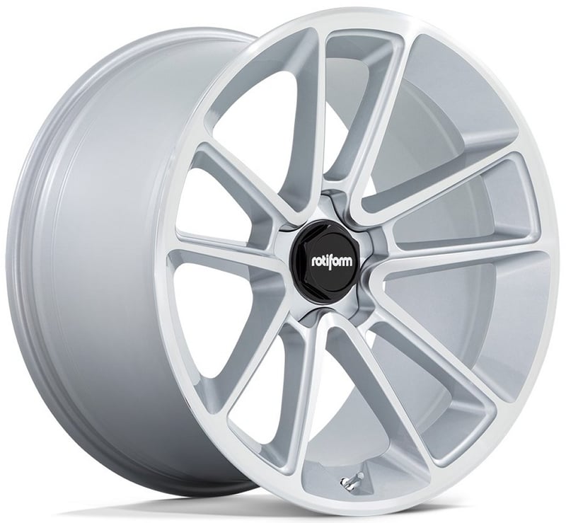 Rotiform BTL Gloss Silver Machined