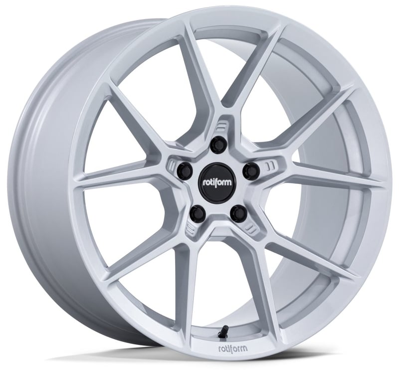 (clearance - no returns) 20x10 rotiform kpr silver rc199 5x112 35mm