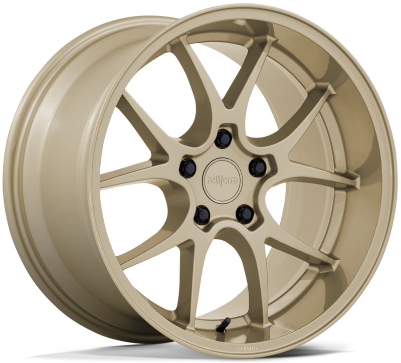 19x11 rotiform ltn-j gloss gold rc207 5x112 40mm