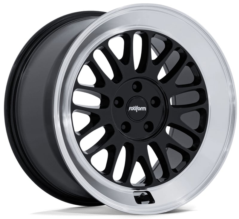 Rotiform SCP Gloss Black w/ Diamond Cut Lip