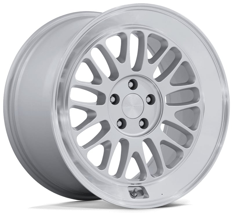 Rotiform SCP Gloss Silver w/ Diamond Cut Lip
