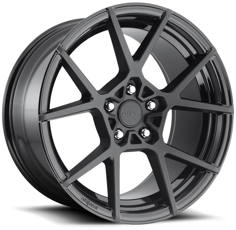 Rotiform KPS Matte Black w/ Gloss Black Windows