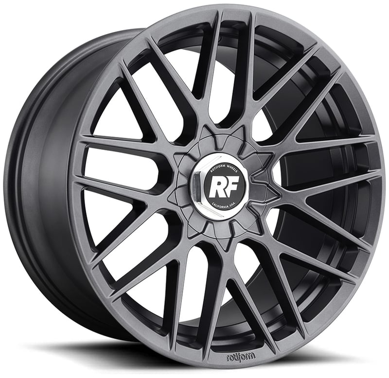 18x8.5 rotiform rse matte anthracite r141 5x112 5x4.5/114.3 45mm