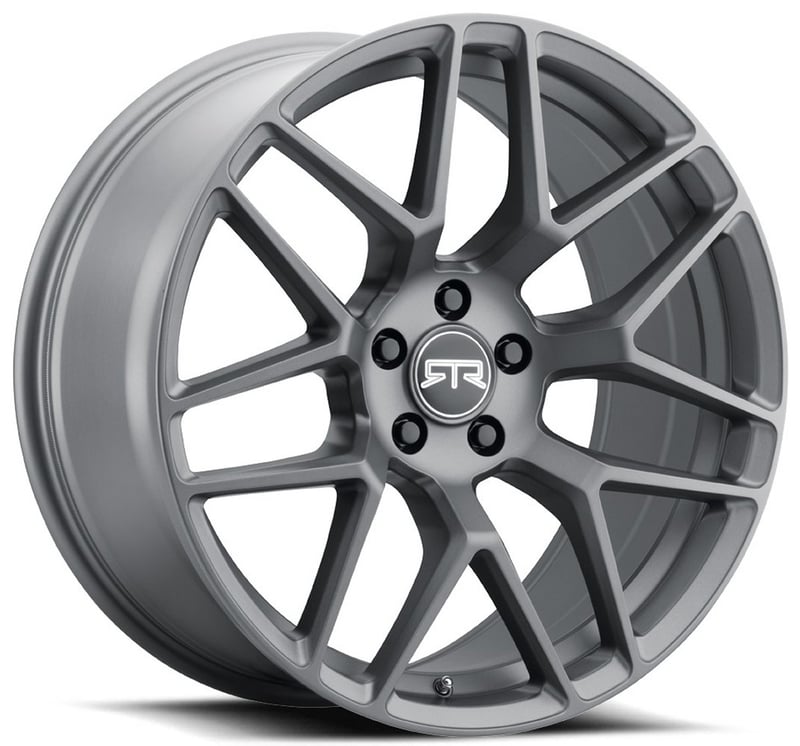19x9.5 rtr tech 7 mustang satin charcoal (flow formed) 5x4.5/114.3 33mm
