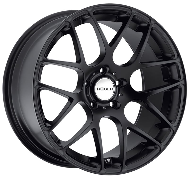 20x8.5 ruger mesh matte black 5x130 45mm