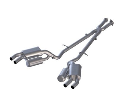 mbrp 2018+ kia stinger 3.3l rwd/awd 2.5in cat back dual rear exit w/o tips s4704304