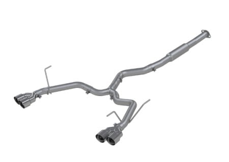 mbrp 15-19 subaru wrx 2.0l/sti 2.5l 3in dual split rear exit w/ 3.5in tips - t304 (race version) s4802304