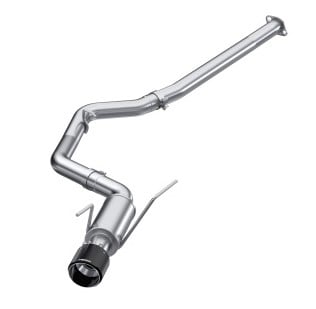mbrp 15-21 subaru wrx 2.0l/sti 2.5l/11-14 sed 3in cat-back single rear exit w/carb fiber tips- t304 s48033cf