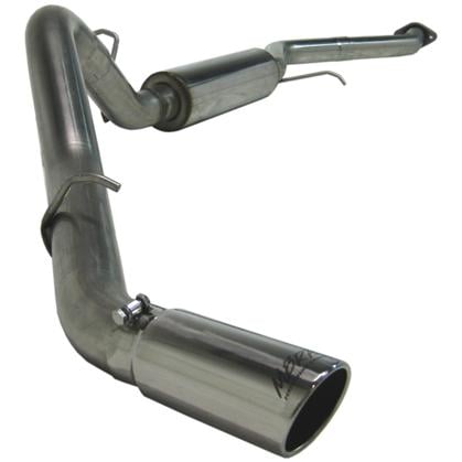mbrp 2003-2007 chev/gmc 1500 classic 4.8/5.3l ec/cc-sb cat back single side s5014409