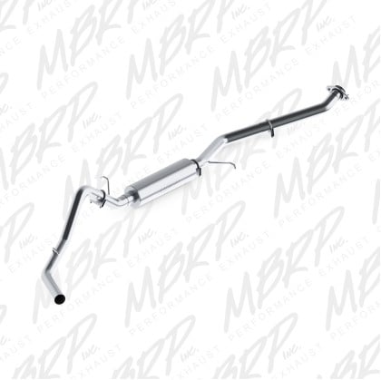 mbrp 2003-2007 chev/gmc 1500 classic 4.8/5.3l ec/cc-sb cat back single side al p series exhaust s5014p