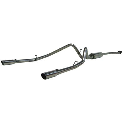 mbrp 2003-2007 chev/gmc 1500 classic 4.8/5.3l ec/cc-sb cat back dual split rear s5016409