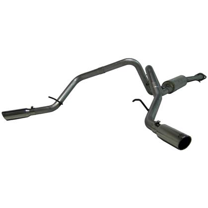 mbrp 2003-2007 chev/gmc 1500 classic 4.8/5.3l sc-sb cat back dual split side s5022al