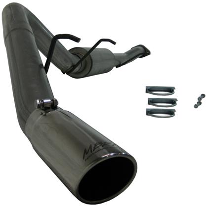 mbrp 2007-2008 chev/gmc yukon xl/suburban/avalanche 5.3/6.0 l cat back single side s5042al