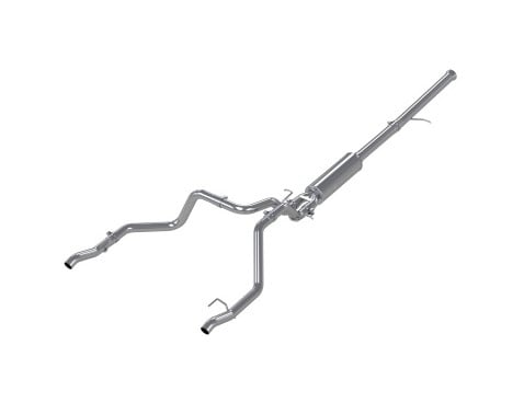 mbrp 19-up chevy silverado 1500 6.2l 2.5in catback dual rear exit aluminized s5065al