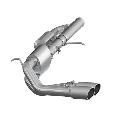mbrp 09+ chevrolet silverado 1500 3in cat back pre-axle dual outlet w/ 4in tip - al s5081al