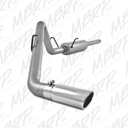 mbrp 2004-2005 dodge ram 1500 4.7l cc-sb aluminized cat back single side s5100al