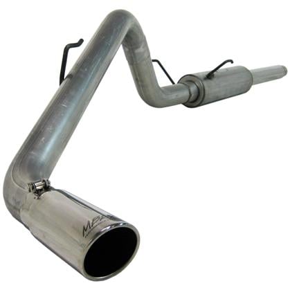 mbrp 2004-2005 dodge ram hemi 1500 5.7l sc/cc-sb cat back single side s5104al