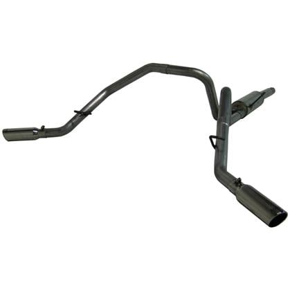 mbrp 2003 dodge ram hemi 1500 5.7l sc/cc-sb cat back dual split side s5110al