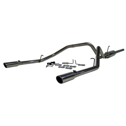 mbrp 2006-2008 dodge ram hemi 1500 5.7l sc/cc-sb cat back dual split rear s5126409