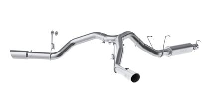 mbrp 14-16 ram 2500 6.4l 4in 409 ss dual side split outlet cat back exhaust s5151409