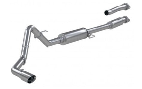 mbrp 2021+ f-150 2.7l/ 3.5l ecoboost, 5.0l single side 3in t304 catback exhaust s5211304