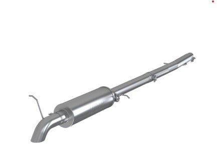 mbrp 2019 ford ranger ecoboost 2.3l 3in al turn down cat back s5225al