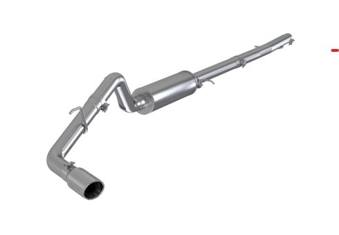 mbrp 2019 ford ranger ecoboost 2.3l 4in od tip single side exit 3in t304 cat back s5227304