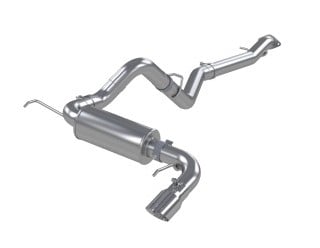 mbrp 2021+ ford bronco 2.3l/2.7l ecoboost 3in t304 catback exhaust s5235304