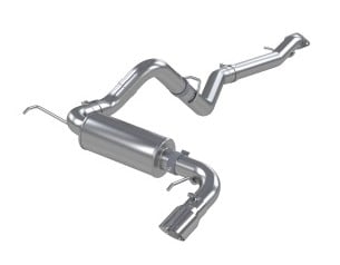 mbrp 2021+ ford bronco 2.3l/2.7l ecoboost 3in aluminized steel catback exhaust s5235al