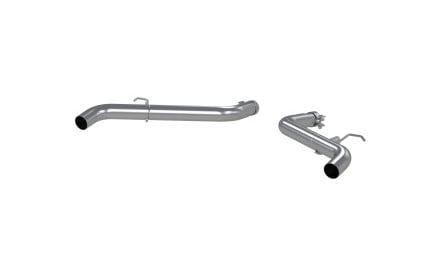 mbrp 19-22 ford edge st 2.5in dual rear exit axle back 304 ss exhaust system s5239304